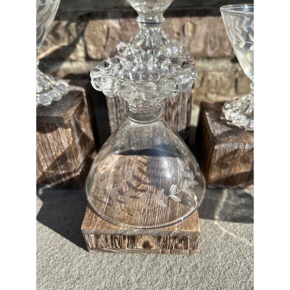 Anchor Hocking Berwick Boopie Clear Glass Champagne/Sherbet Coupe. - Picture 8 of 9